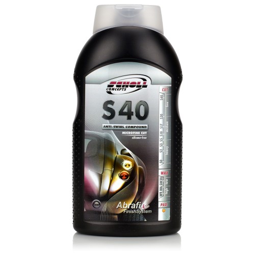 Γυαλιστική αλοιφή φινιρίσματος S40 Anti-Swirl